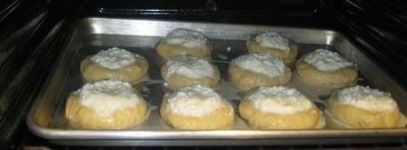 домашние ватрушки с творогом. Шаг 10