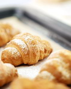 Круассаны на дрожжевом тесте