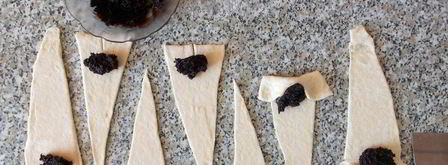 круассаны с шоколадной маковой начинкой. Шаг 6