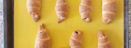 круассаны с шоколадной маковой начинкой. Шаг 8