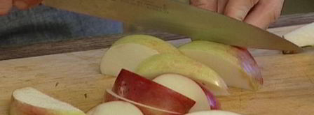 круассаны с яблоками. Шаг 3