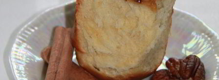 медовые булочки с корицей и орехами. Шаг 16