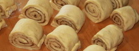 медовые булочки с корицей и орехами. Шаг 10