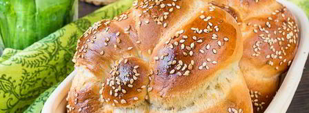 плетеные булочки с кунжутом. Шаг 21