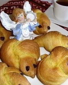 Постные булочки Жаворонки