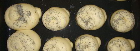 постные дрожжевые булочки. Шаг 9