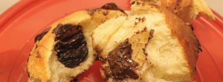 сдобные булочки першачки. Шаг 9