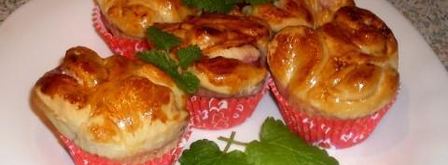 сдобные булочки с ягодами. Шаг 8