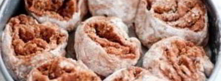 шоколадные булочки с корицей в глазури. Шаг 5