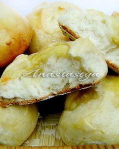 Цитрусовые булочки с апельсиново-лимонным курдом