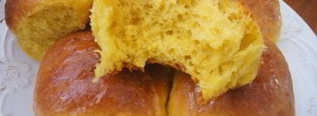 тыквенные булочки медовушки. Шаг 13