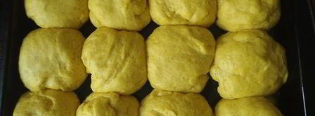 тыквенные булочки медовушки. Шаг 9