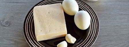 ватрушка с сыром и яйцом. Шаг 6