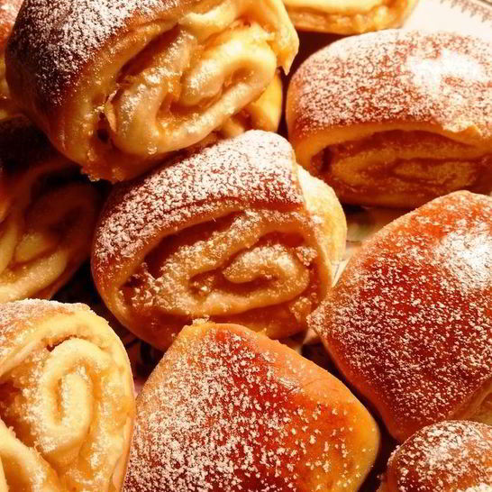 Рецепт яблочных булочек