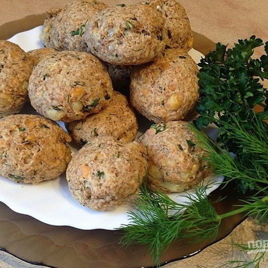 Рецепт закусочных булочек с сыром и зеленью