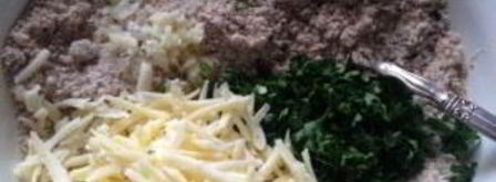 закусочные булочки с сыром и зеленью. Шаг 4