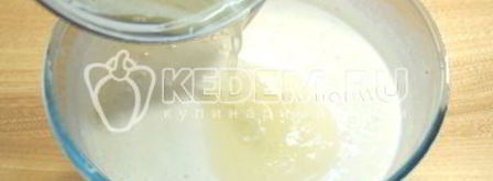 банановый чизкейк с творогом. Шаг 13