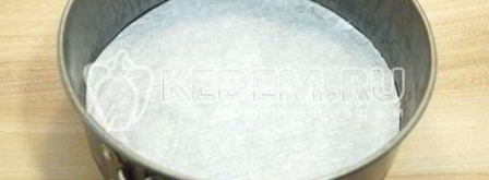 банановый чизкейк с творогом. Шаг 5