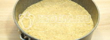 банановый чизкейк с творогом. Шаг 6