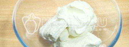 банановый чизкейк с творогом. Шаг 8