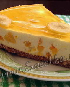 Чизкейк без выпечки Абрикосовый рай
