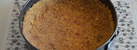 чизкейк без выпечки с клубникой. Шаг 6