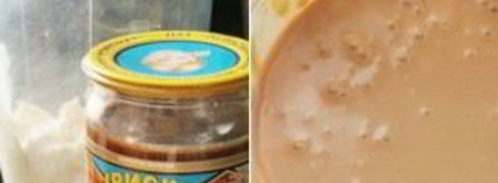 чизкейк без выпечки со сгущенкой. Шаг 3