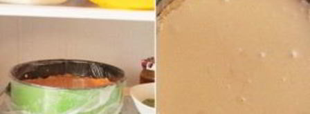 чизкейк без выпечки со сгущенкой. Шаг 5