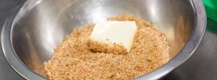 чизкейк из козьего сыра. Шаг 3