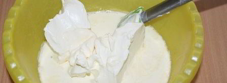 чизкейк на овсяной основе с вишней. Шаг 5