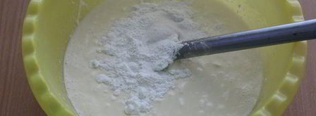 чизкейк на овсяной основе с вишней. Шаг 6