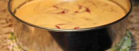 чизкейк с белым шоколадом и малиной. Шаг 9