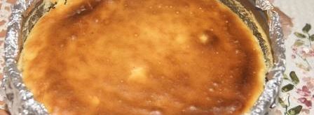 чизкейк с белым шоколадом на миндально-кокосовой основе. Шаг 7