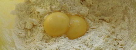 чизкейк с брусничным соусом. Шаг 2