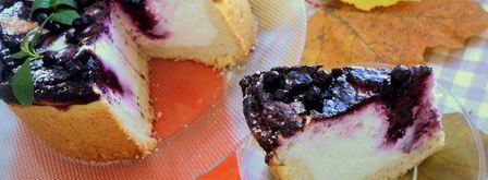 чизкейк с черникой. Шаг 11