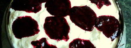 чизкейк с черникой. Шаг 8