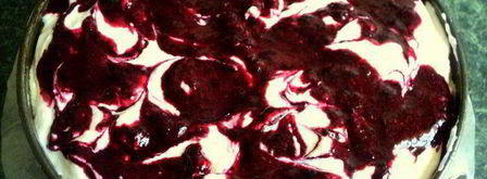 чизкейк с черникой. Шаг 9