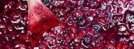 чизкейк с ежевикой, малиной и гранатом. Шаг 7