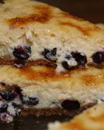 Чизкейк с голубикой