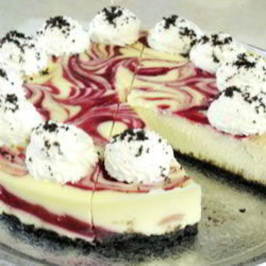 Рецепт чизкейка с малиной и белым шоколадом