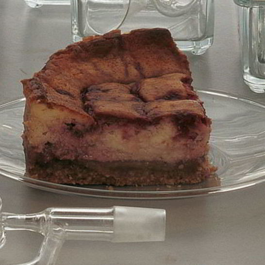 Рецепт чизкейка с малиной