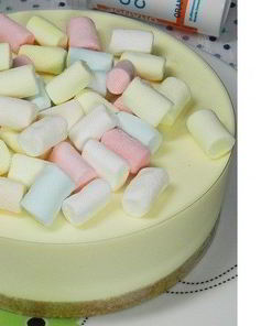 Чизкейк с маршмэллоу