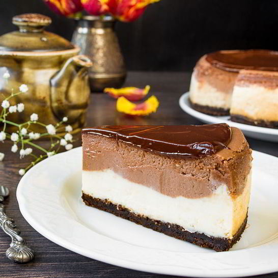 Рецепт чизкейка с нутеллой