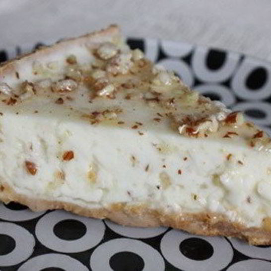 Рецепт чизкейка с пралине из грецких орехов