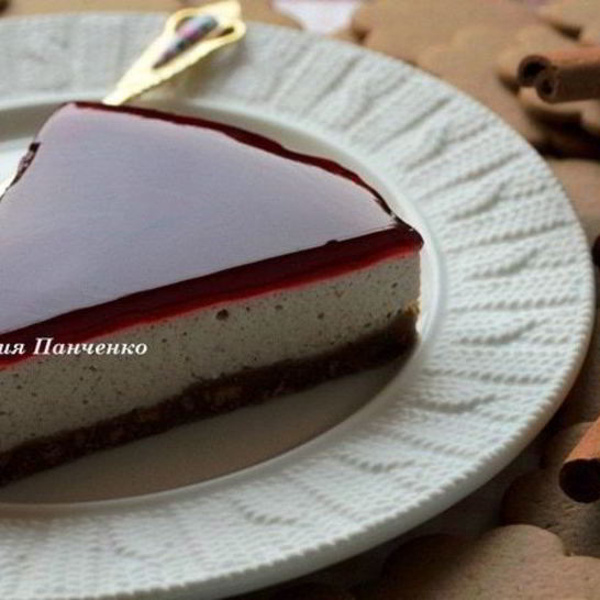 Рецепт чизкейка с пряностями и глинтвейнома