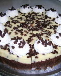 Чизкейк с шоколадной крошкой