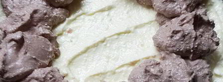 чизкейк с шоколадной начинкой. Шаг 3