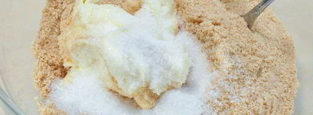 чизкейк с яблоками и маком. Шаг 3