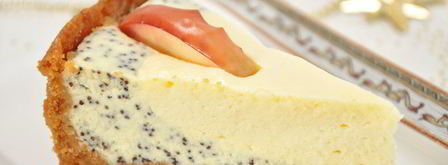 чизкейк с яблоками и маком. Шаг 17