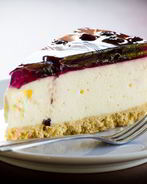 Чизкейк с ягодами